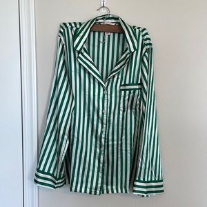 Victoria’s Secret Satin Striped PJ Set